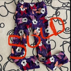 Minnie Mouse lularoe leggings